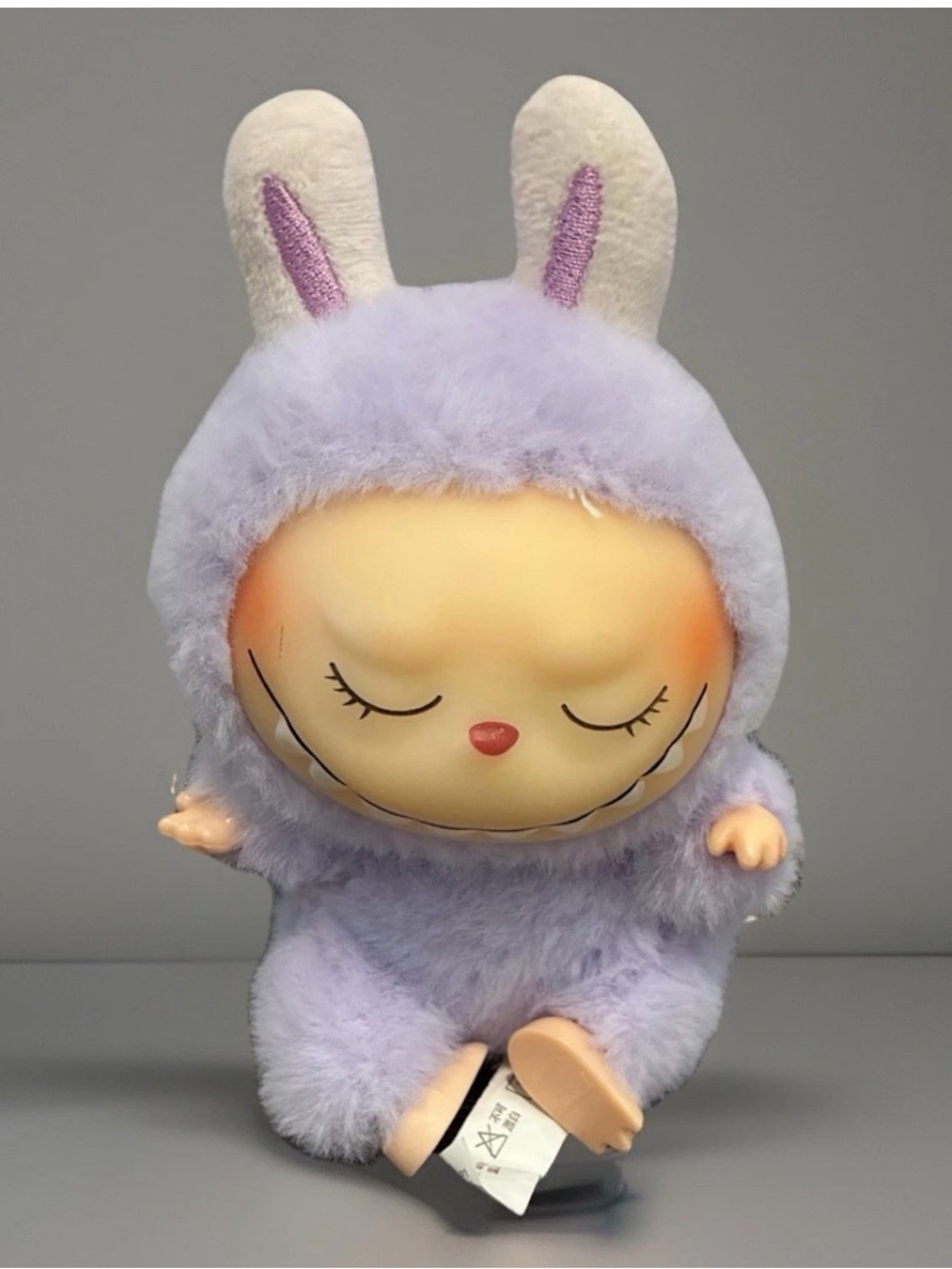 Plush Labubu the monsters Lavender Bunny Sleepy Doll - Soft Cuddly Kids Toy